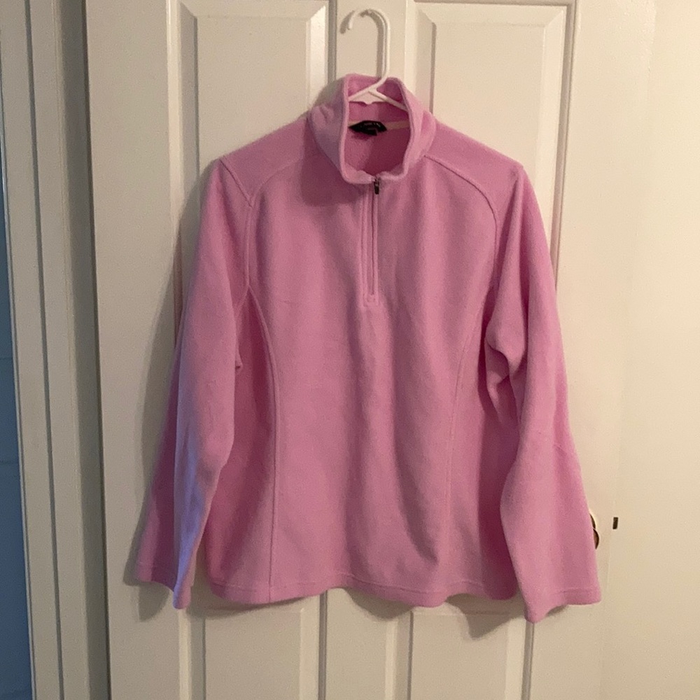 EUC Lands' End 1/4 Zip Lightweight Fleece XL (18)